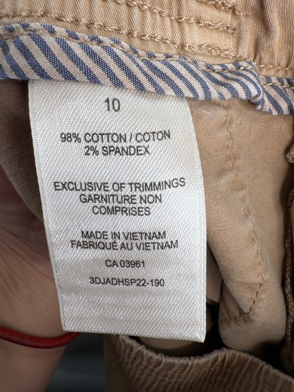 Denver Hayes Cotton Joggers in Brown Tan 10 - Picture 9 of 11